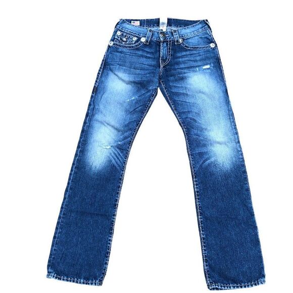 True Religion Jeans Size 29 RICKY Blue - Picture 3 of 11